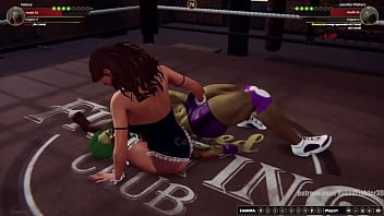 Helena vs jennifer nf3d female mma combat