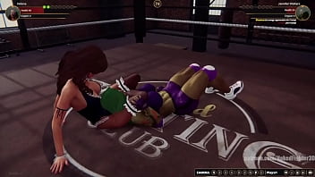 Helena vs jennifer nf3d female mma combat