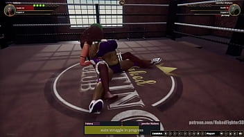 Helena vs jennifer nf3d female mma combat