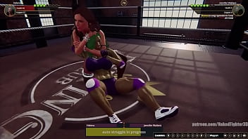 Helena vs jennifer nf3d female mma combat