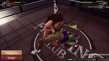 Helena vs jennifer nf3d female mma combat