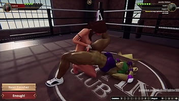 Helena vs jennifer nf3d female mma combat