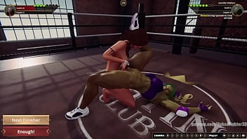 Helena vs jennifer nf3d female mma combat
