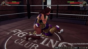 Helena vs jennifer nf3d female mma combat