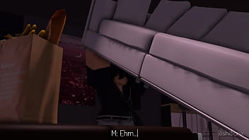 Stepson impregnates hardworking stepmom short ver