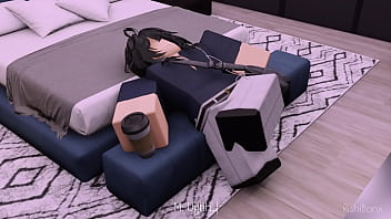 Stepson impregnates hardworking stepmom short ver