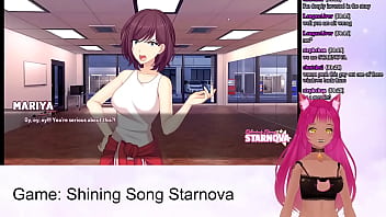 Vtuber lewdneko plays shining song starnova julie route part 5