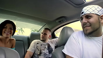 Teen gets pounded by big white cock in casting vid