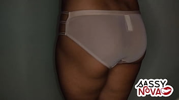 Sexy teen girl dancing wearing sexy bra & panty striptease & showing boobs & pussy