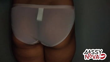 Sexy teen girl dancing wearing sexy bra & panty striptease & showing boobs & pussy