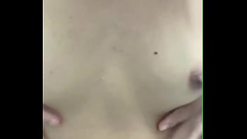 Touching tits and dancing