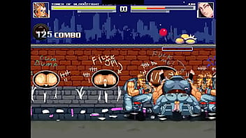 Hot Purple Haired Chick Gangbang thumbnail