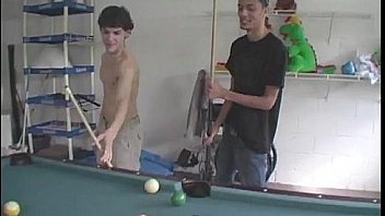 Amazing Gay Scene Horny Buds Play A Game Of 'strip Pool' Then Fuck thumbnail