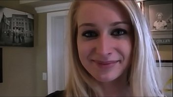 Blonde gets big cock
