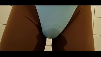 Wp in yoga outfit a teen amateur girl pissing herself