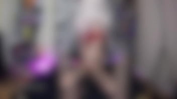 Ball gag masturbation play