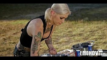 Emo slut with tattoos 0295