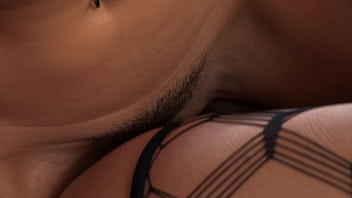 Brunette lesbians have bdsm fetish sex in lingerie