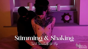 ** clip available **no1 pup tied a bamboo pole under honey's knee's to really emphasise her shakeswhat a perfect positi