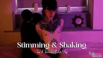 ** clip available **no1 pup tied a bamboo pole under honey's knee's to really emphasise her shakeswhat a perfect positi