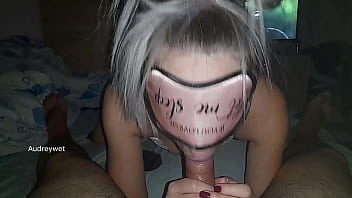 Old guy and sexy babe left alone at home cum on tits