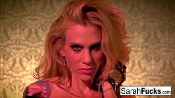 Hot milf rubs her wet pussy