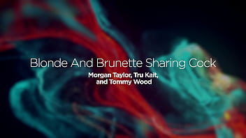 My wife let me fuck her big boobs blonde gilf friend