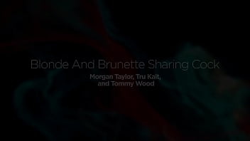 My wife let me fuck her big boobs blonde gilf friend