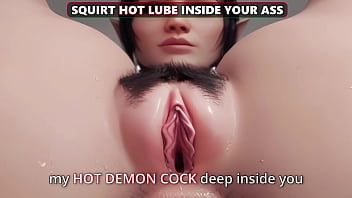 Hot girl fucks you in hell joi