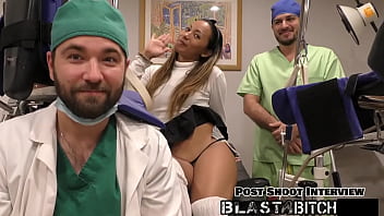 Melany lopez's back gets blasted full of cum