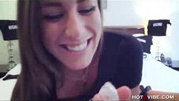 Sorority cutie has milky orgasm camg8