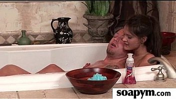 Soapy massage for him 11
