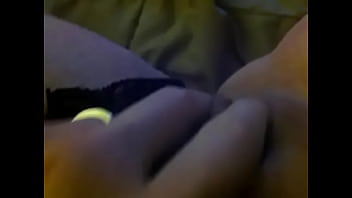 Ashley masterbates in