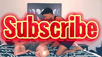 Breeding in process double creampie