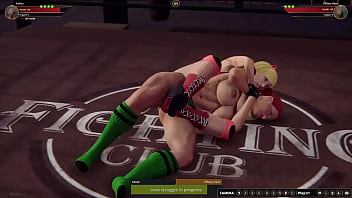 Kallan vs tiffany nf3d female mma combat ring