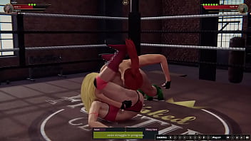 Kallan vs tiffany nf3d female mma combat ring