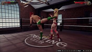 Kallan vs tiffany nf3d female mma combat ring