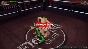 Kallan vs tiffany nf3d female mma combat ring
