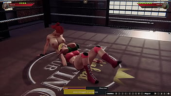 Kallan vs tiffany nf3d female mma combat ring