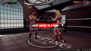 Kallan vs tiffany nf3d female mma combat ring