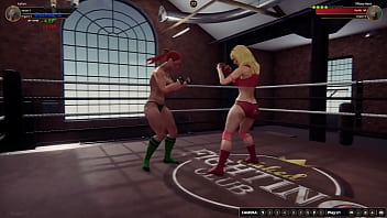 Kallan vs tiffany nf3d female mma combat ring