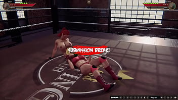 Kallan vs tiffany nf3d female mma combat ring