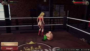 Kallan vs tiffany nf3d female mma combat ring