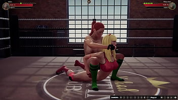Kallan vs tiffany nf3d female mma combat ring