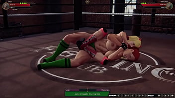 Kallan vs tiffany nf3d female mma combat ring