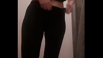 J'ai fait une petite séance de sport voilà l'après avant la douche