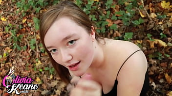 Real 18 year old sloppy bj & swallow