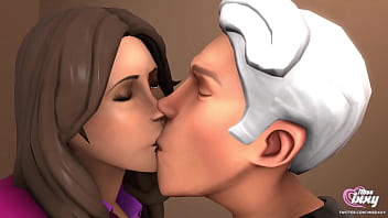 First kissing animation in sfm