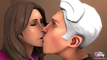 First kissing animation in sfm