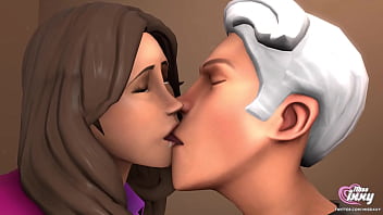 First kissing animation in sfm